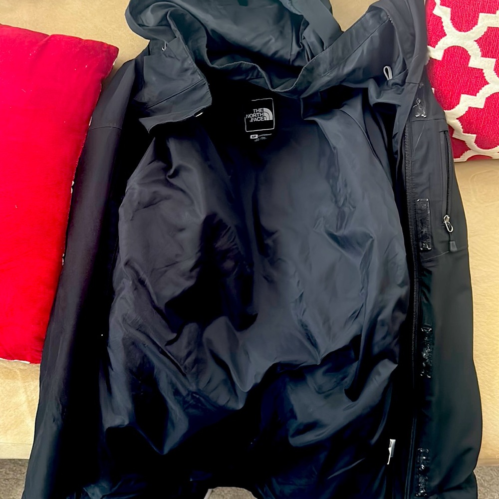 North face rain coat